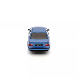 BMW E36 M3 BLUE 1995 OttO mobile 1:18 Resinemodell (Türen, Motorhaube... nicht zu öffnen!)